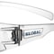 Global Industrial Frameless Safety Glasses, Anti-Fog, Clear Lens 708119CLAF - alternate 2